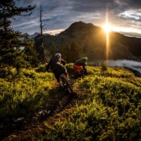 Biken in Saalbach Hinterglemm mit Fabio Wibmer